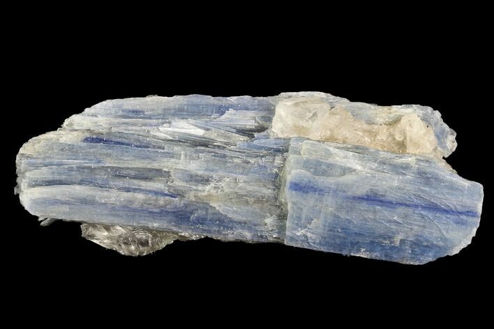 Vibrant Blue Kyanite Crystals With Quartz - Brazil #97968